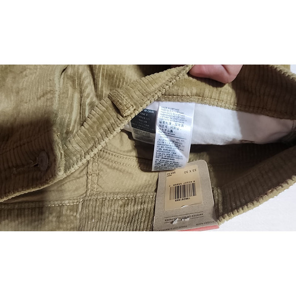 Levi's 311 shaping skinny corduroy pants 33x30 women's - Picture 3 of 6